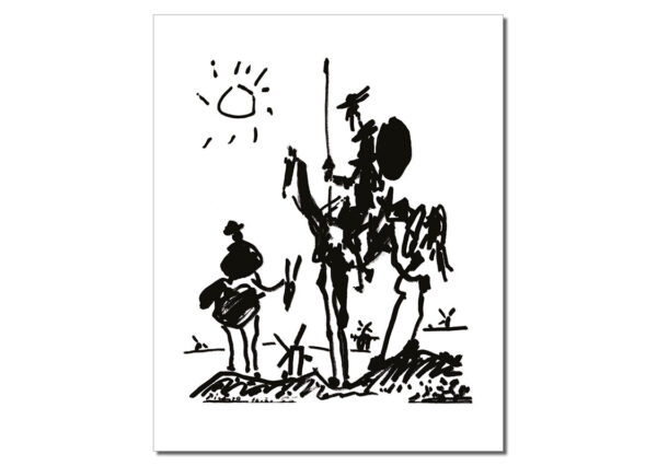 poster picasso don quijote