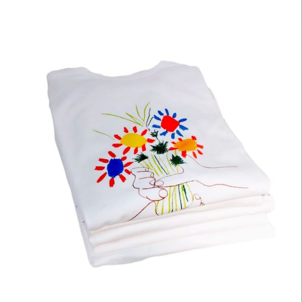 camiseta-bouquet-amistad-picasso-unisex