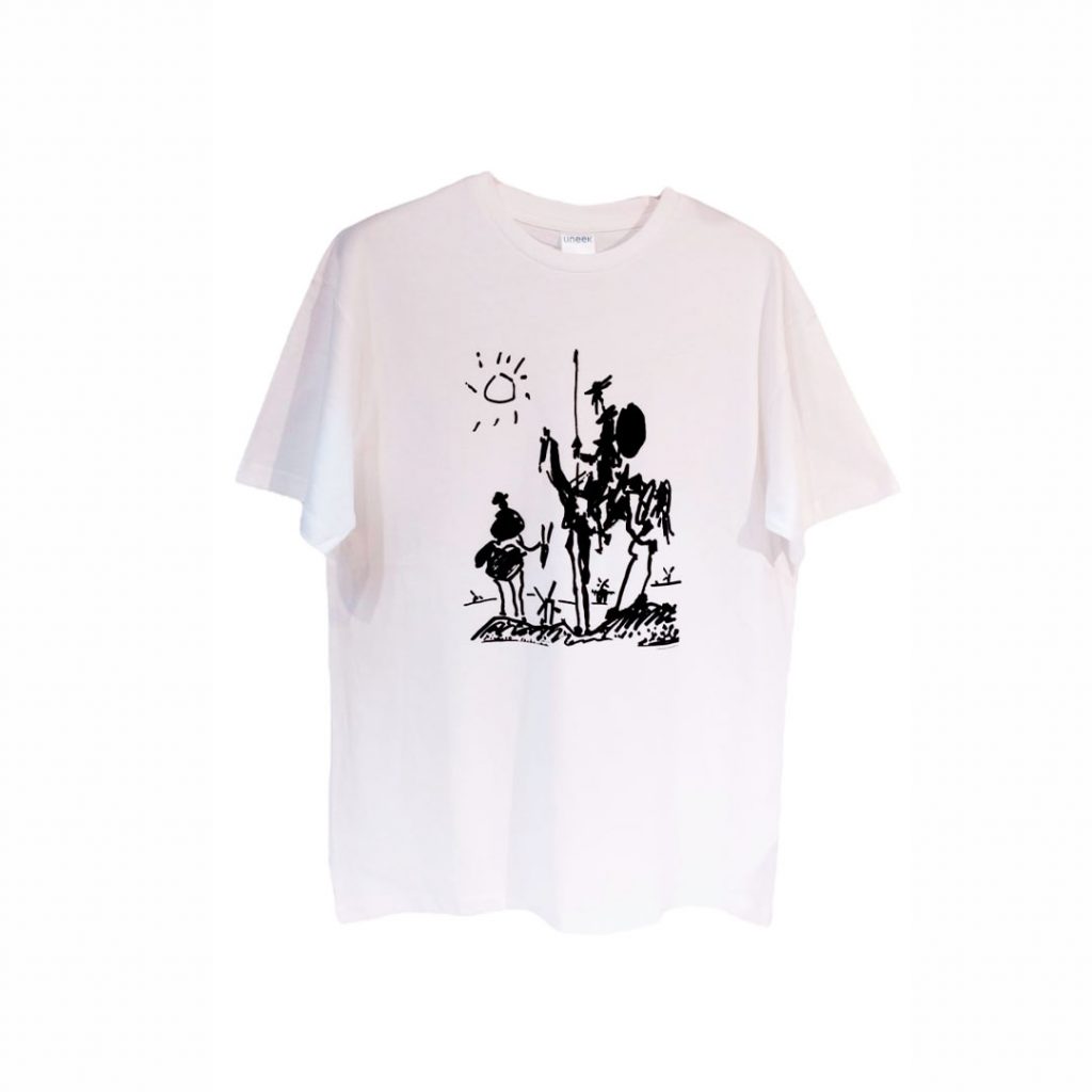 camiseta-quijote-unisex-picasso-producto-oficial