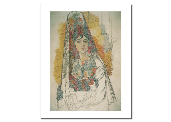 Poster de Picasso - Mujer guapa