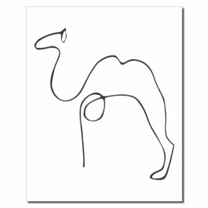 poster picasso camello