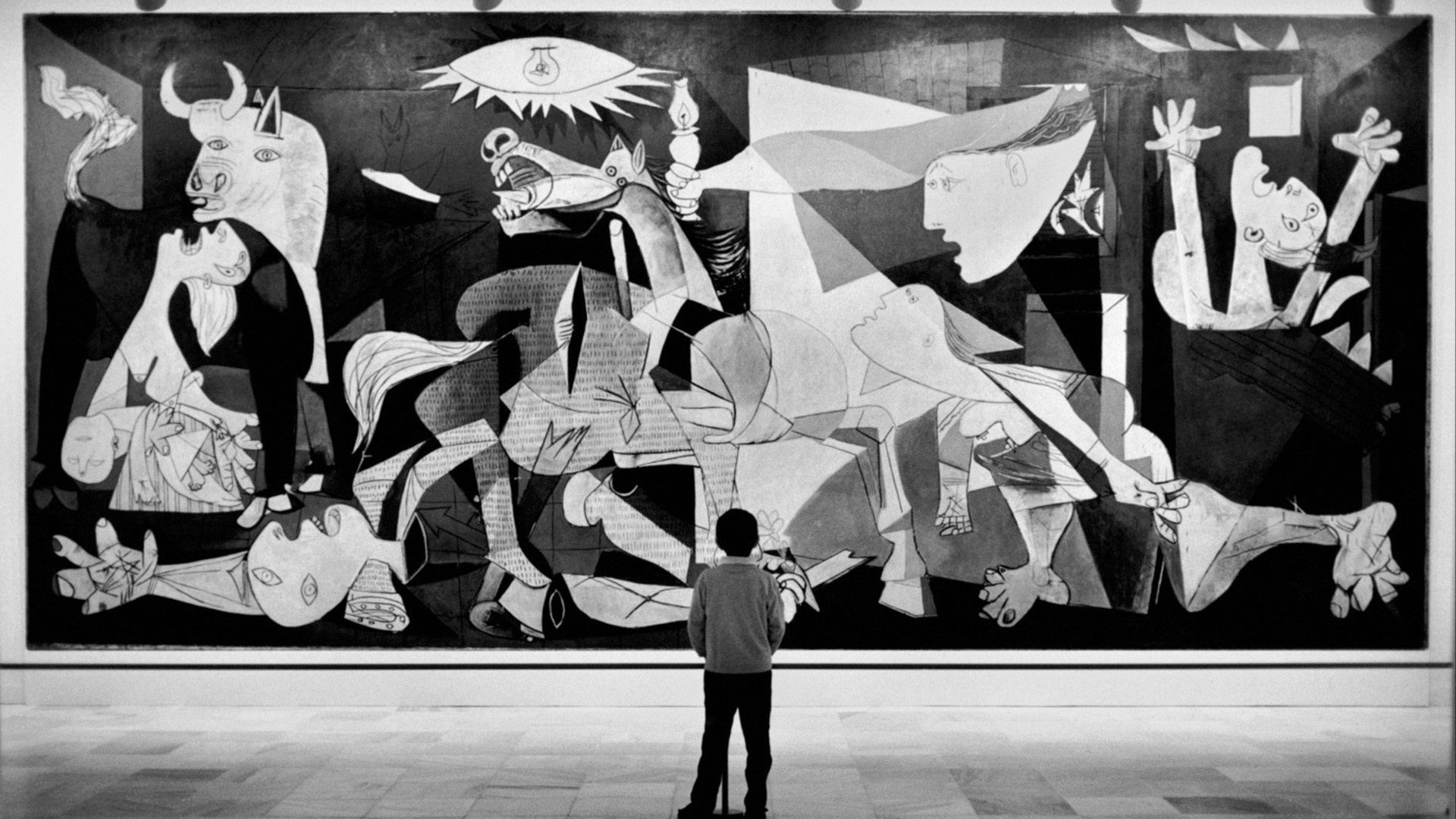 Lámina Guernica de Picasso