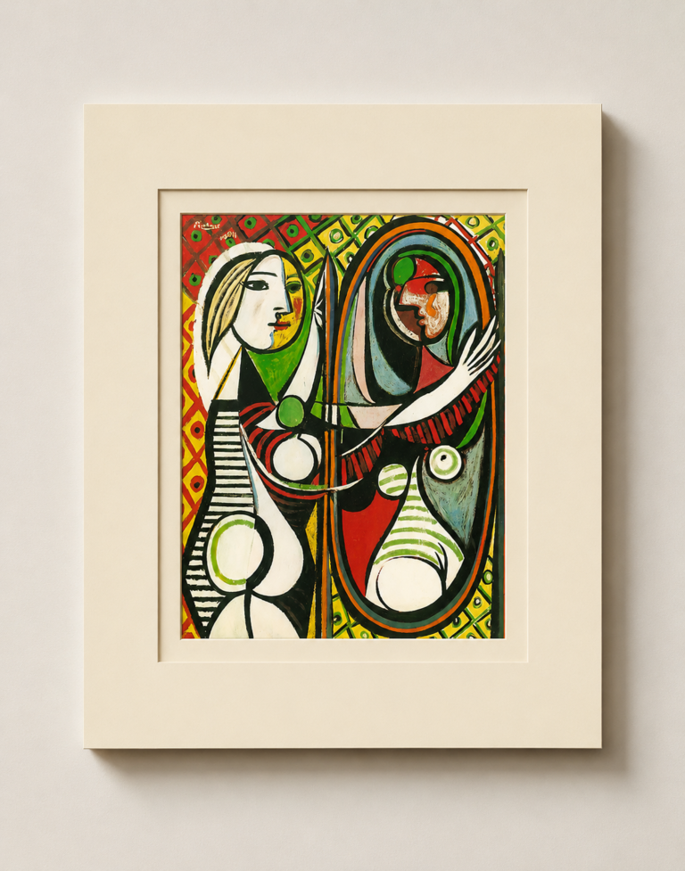 Jeune Fille Miroir